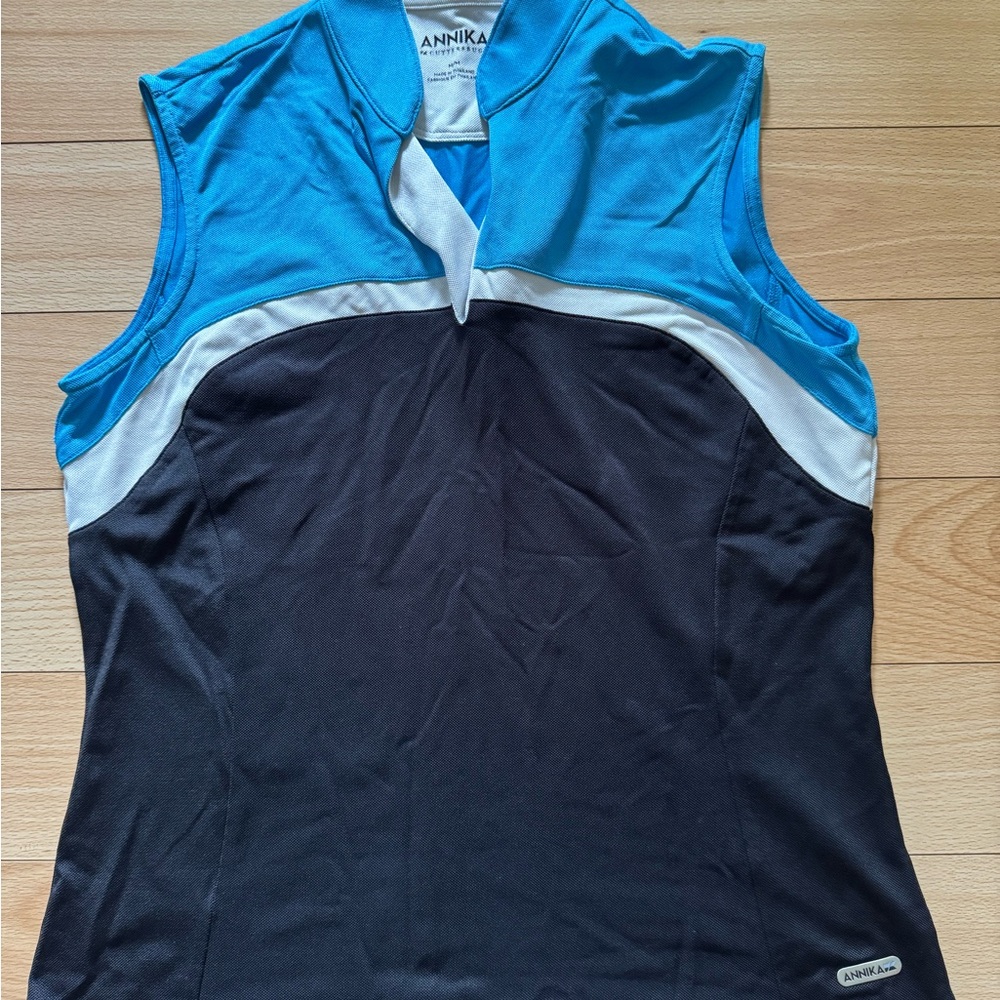 ANNIKA GOLF Polo Tank Top